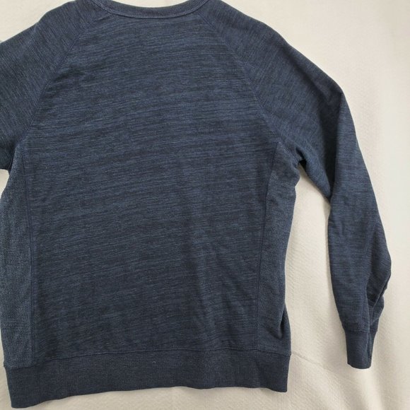 CHAMPION Sweater Men's L/S Crew Neck Tight Knit Pullover Blue Extra Large - Picture 11 of 12